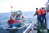 Coast guard force firm fulcrum in angry waves